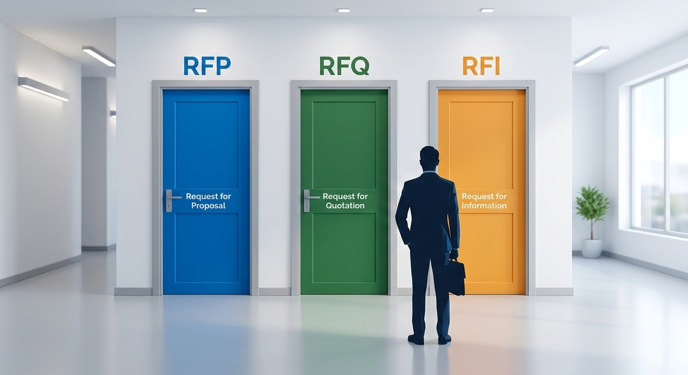 RFP vs. RFQ vs. RFI: Which One Do You Actually Need?
