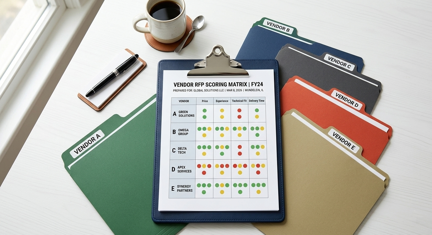 How to Score Vendor Proposals Without Losing Your Mind